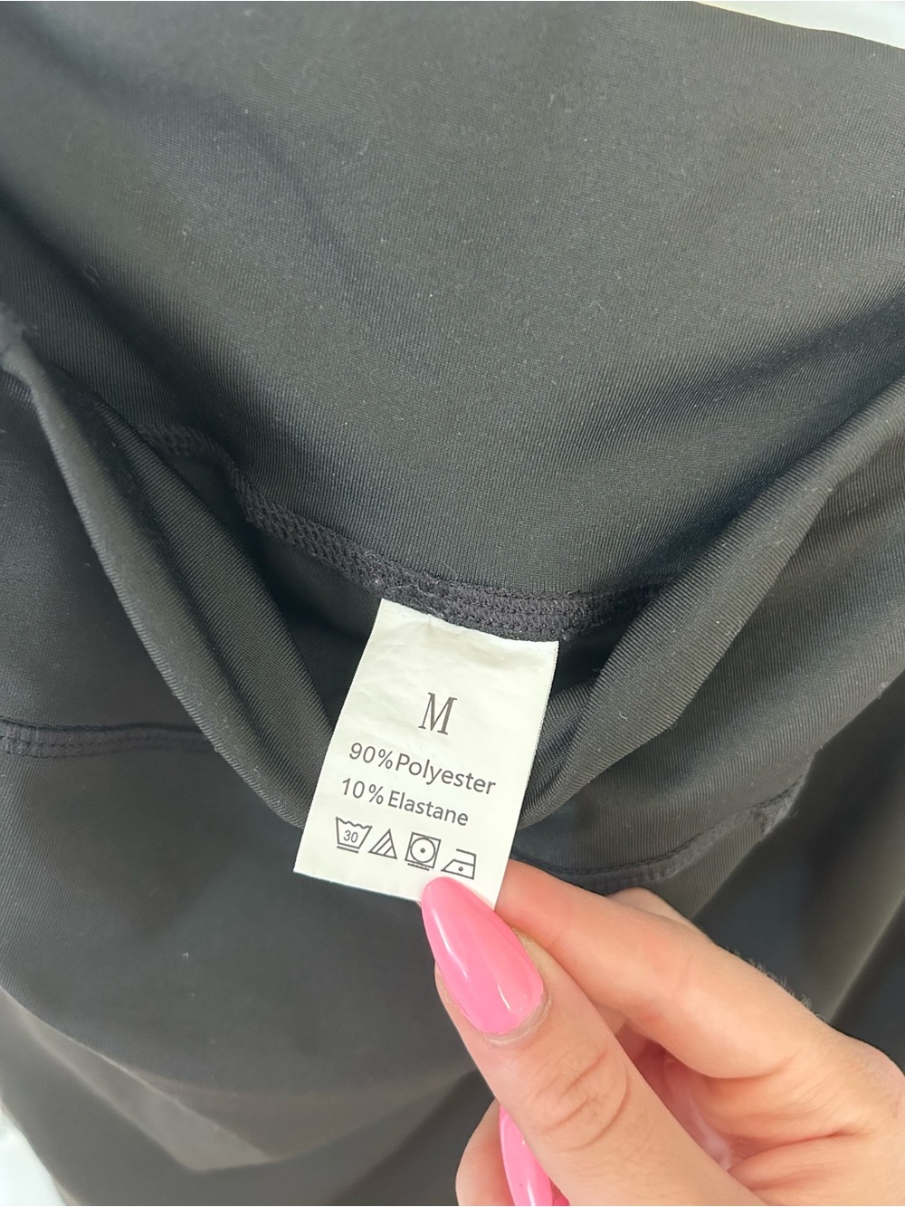 SHEIN Black High-Waisted Flare Leggings - Picture 3 of 3